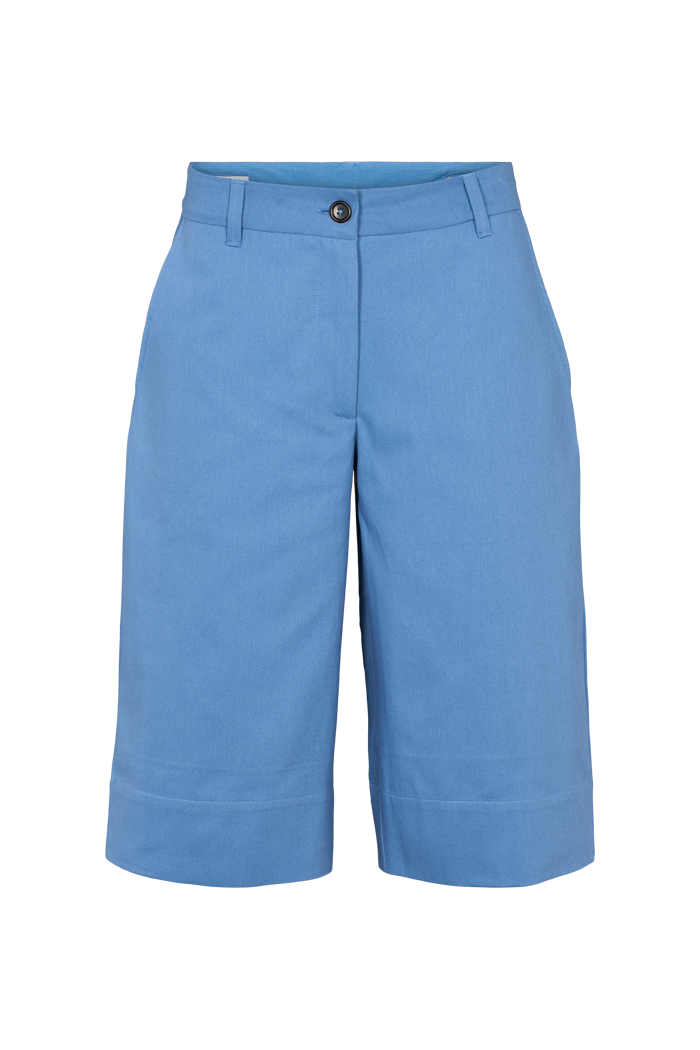 basic-apparel-lilla-shorts-riviera-bio-baumwolle-blau image 5