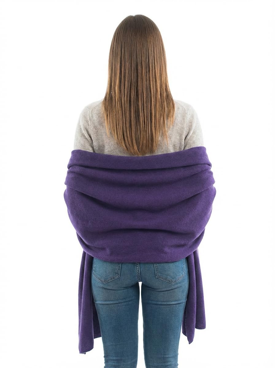dalle-piane-cashmere-stola-kaschmir-mix-violett-abendschal image 5