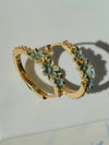fable-england-floral-wreath-creolen-gold-blumen-t-rkis image 6