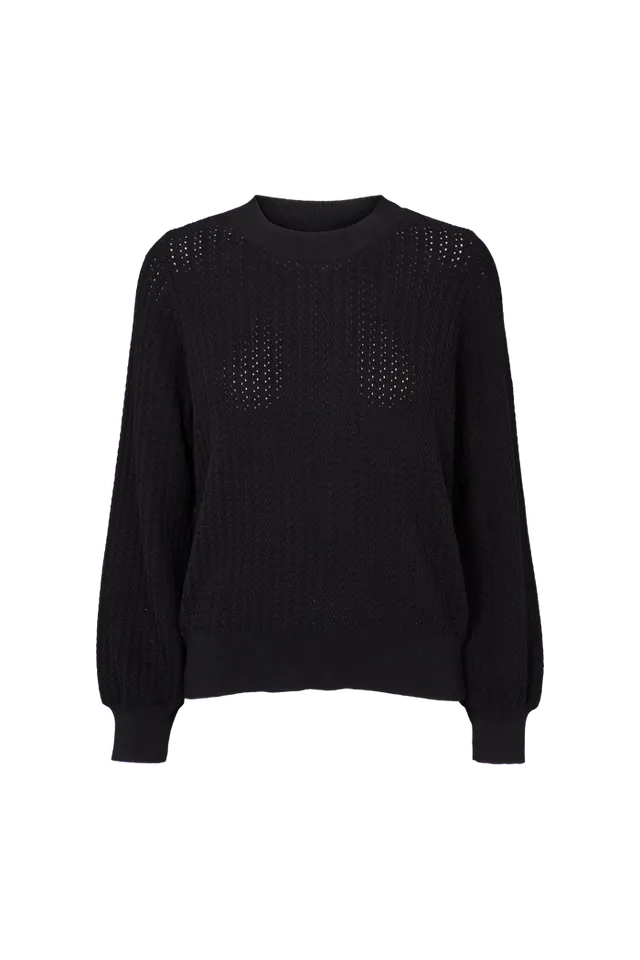 basic-apparel-joda-sweater-pullover-black-bio-baumwolle image 1