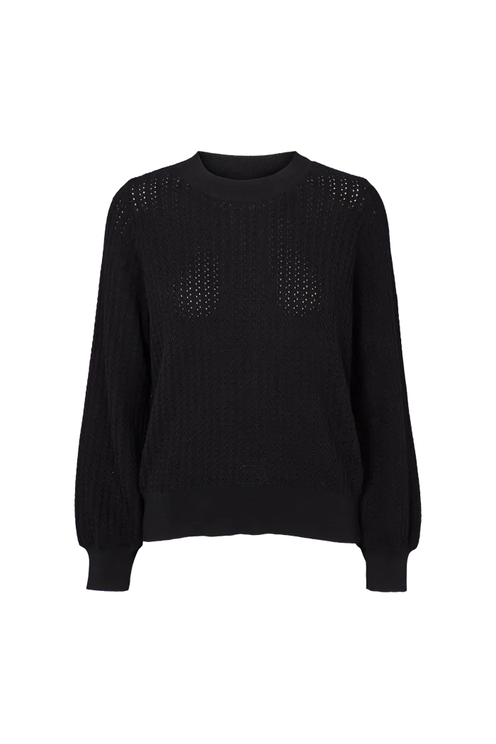 basic-apparel-joda-sweater-pullover-black-bio-baumwolle image 1