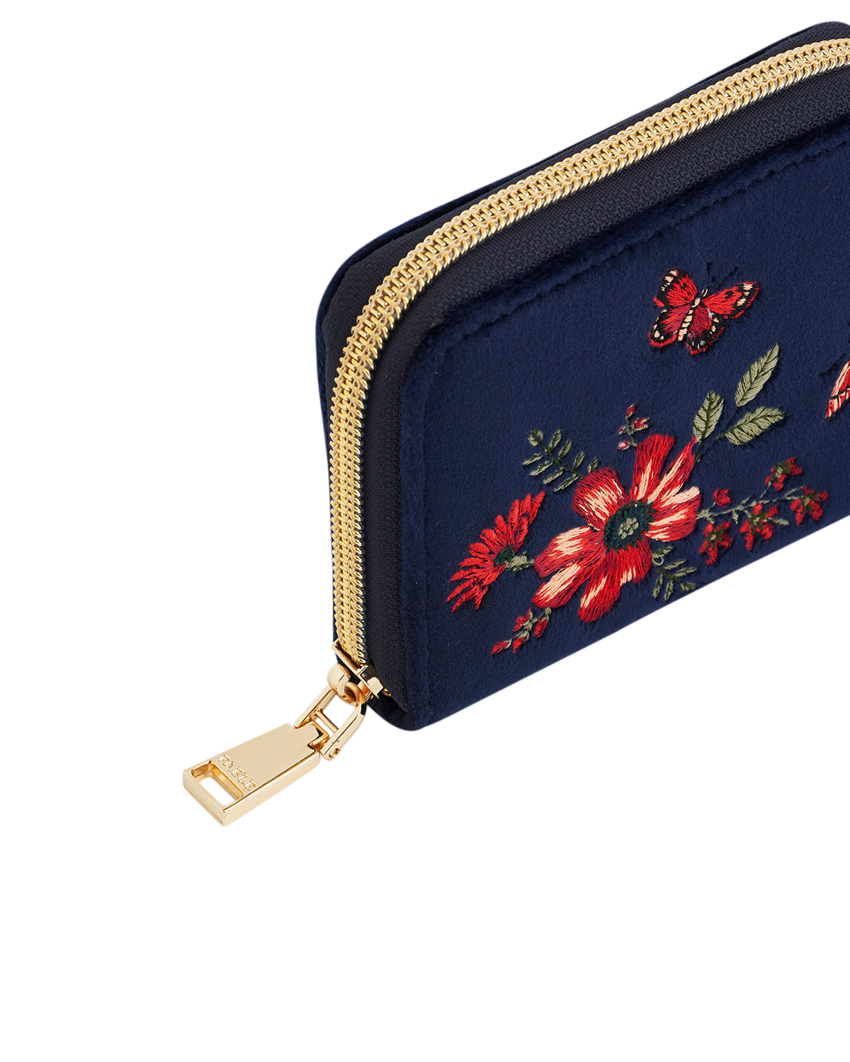 fable-england-accessories-navy-floral-samt-portemonnaie-klein image 4