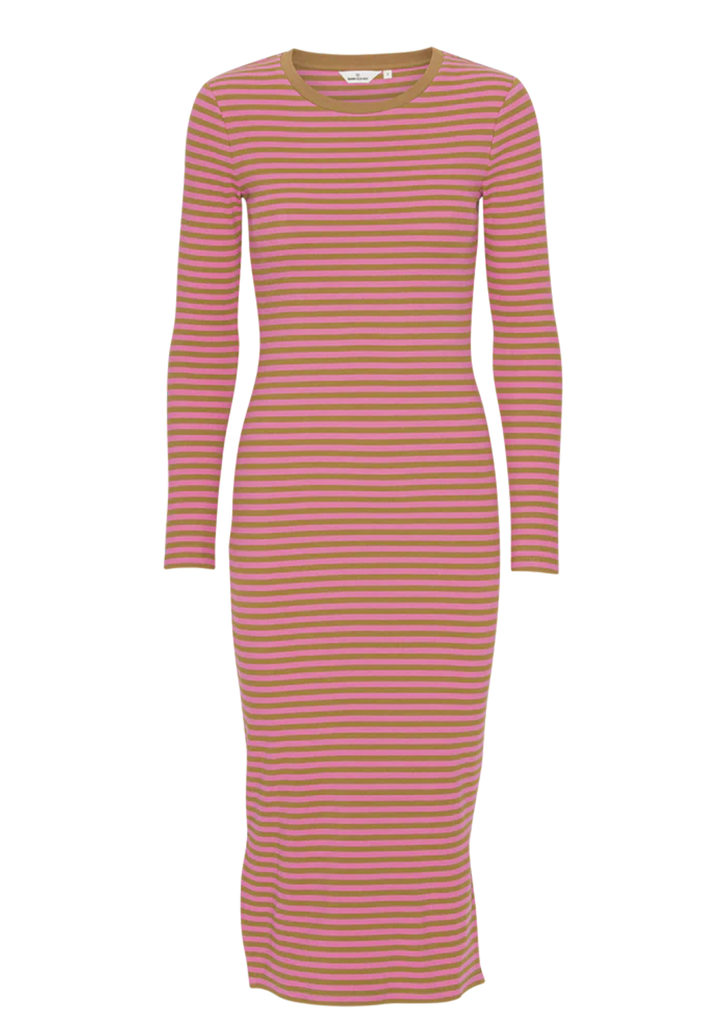 basic-apparel-ludmilla-long-dress-kleid-streifen-bio-baumwolle image 1