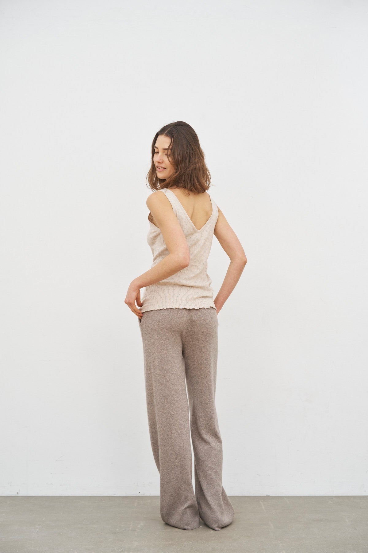 care-by-me-clara-v-top-damen-schwarz-seide image 8