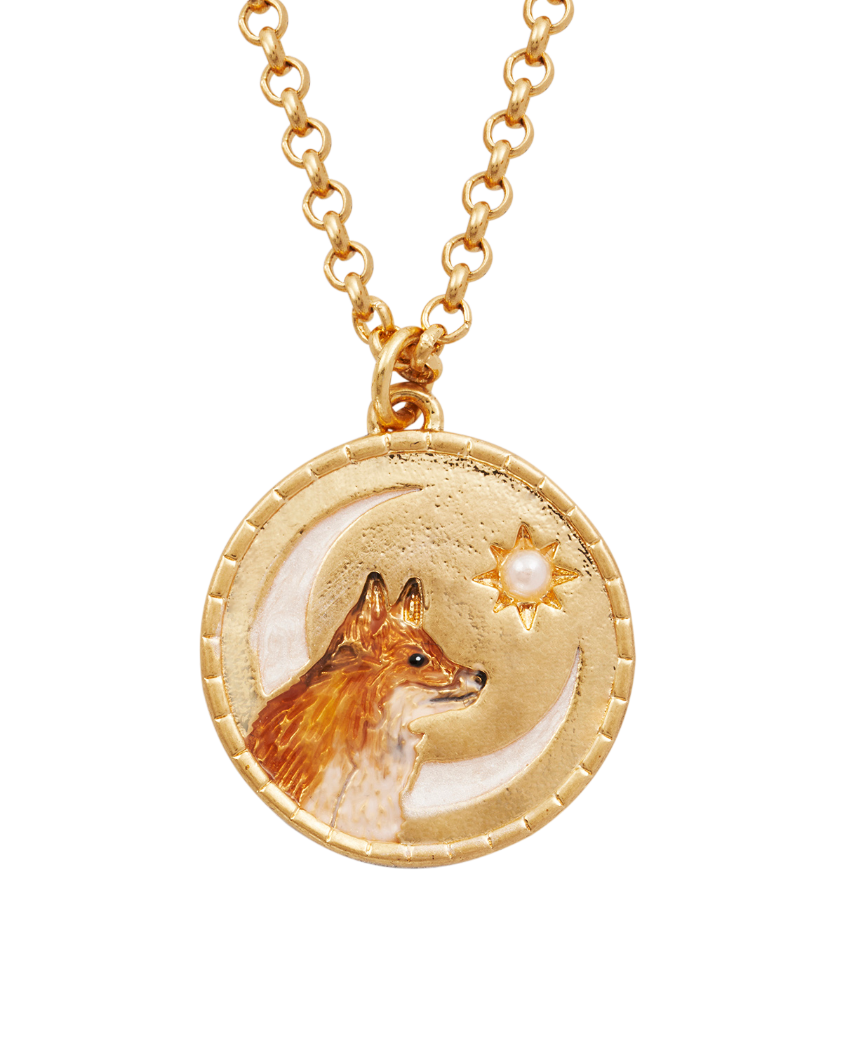 fable-england-fox-spirit-guide-halskette-gold-fuchs image 1