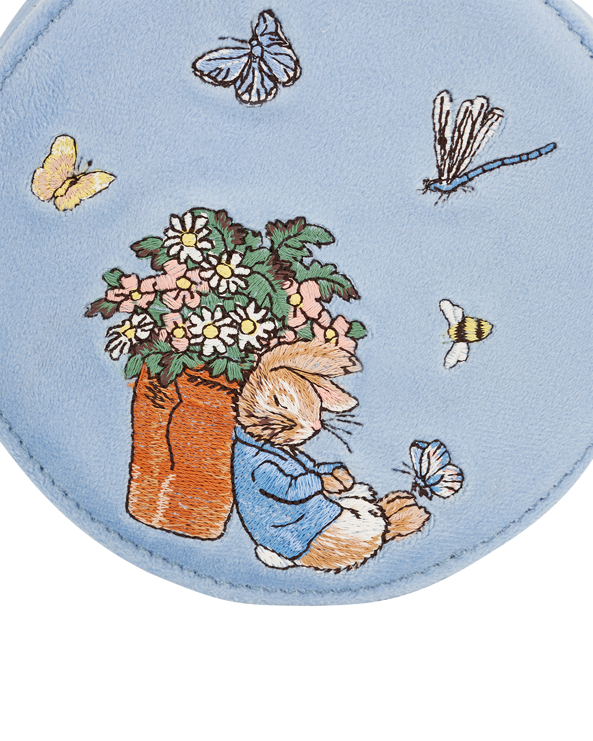 fable-england-peter-rabbit-schmuckk-stchen-blau-samt-rund image 4