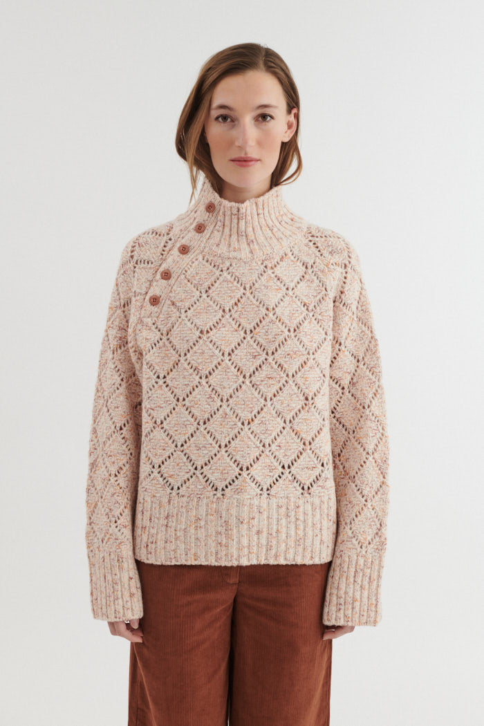 basic-apparel-utta-ba211-01-pullover-tortoise-shell-wolle image 1