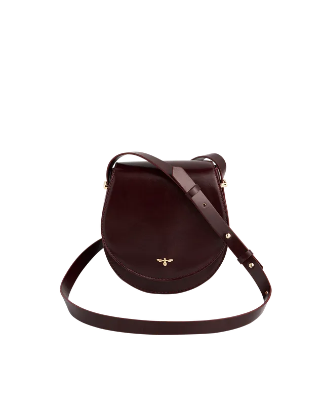 fable-england-cherry-red-saddle-bag-satteltasche-lack-kirschrot image 1
