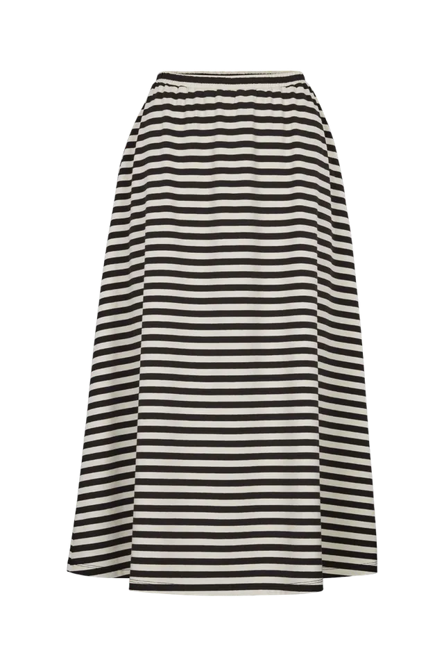 basic-apparel-elba-ba10025-rock-black-off-white-bio-baumwolle image 1