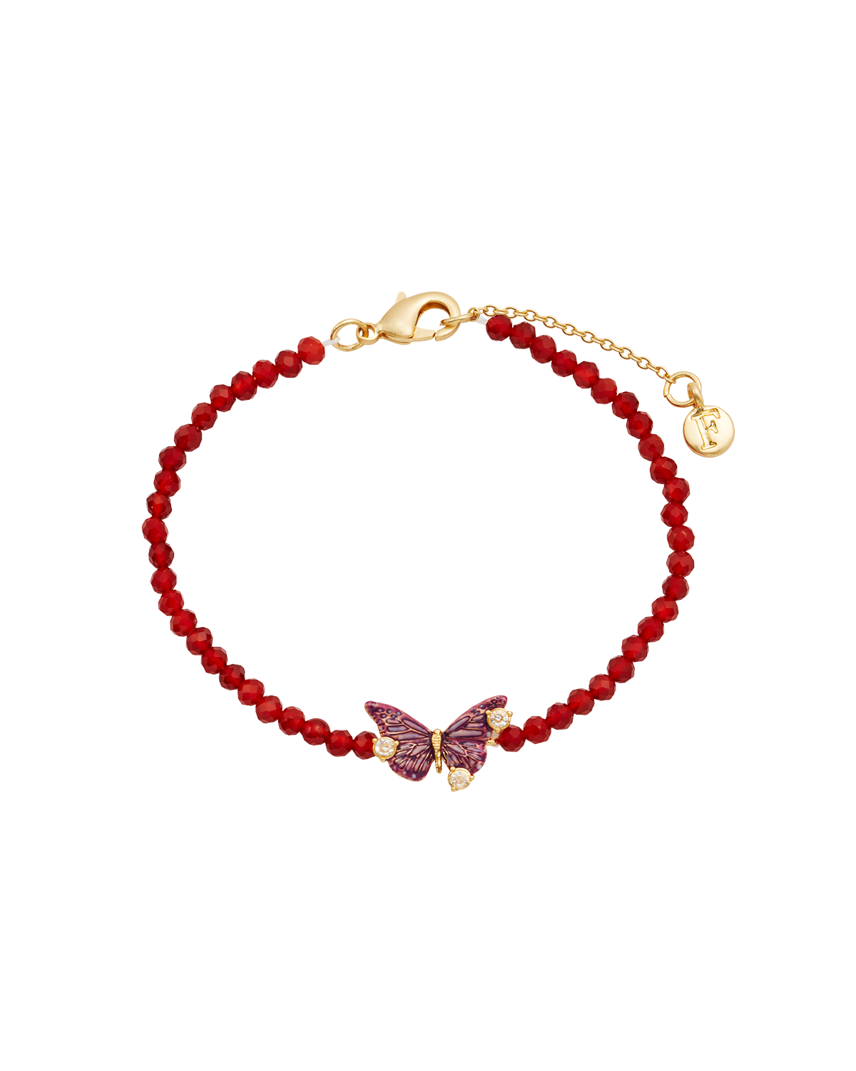 fable-england-hera-butterfly-armband-gold-schmetterling image 1