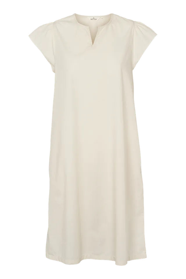 basic-apparel-silje-ss-dress-birch-bio-baumwolle image 1
