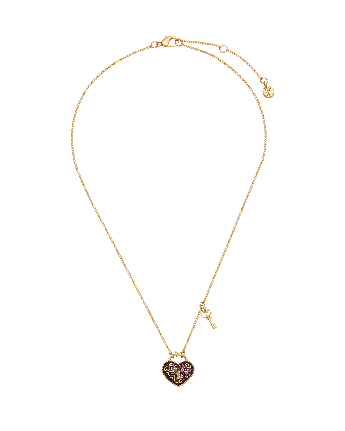 fable-england-eve-heart-lock-halskette-gold-herz image 3