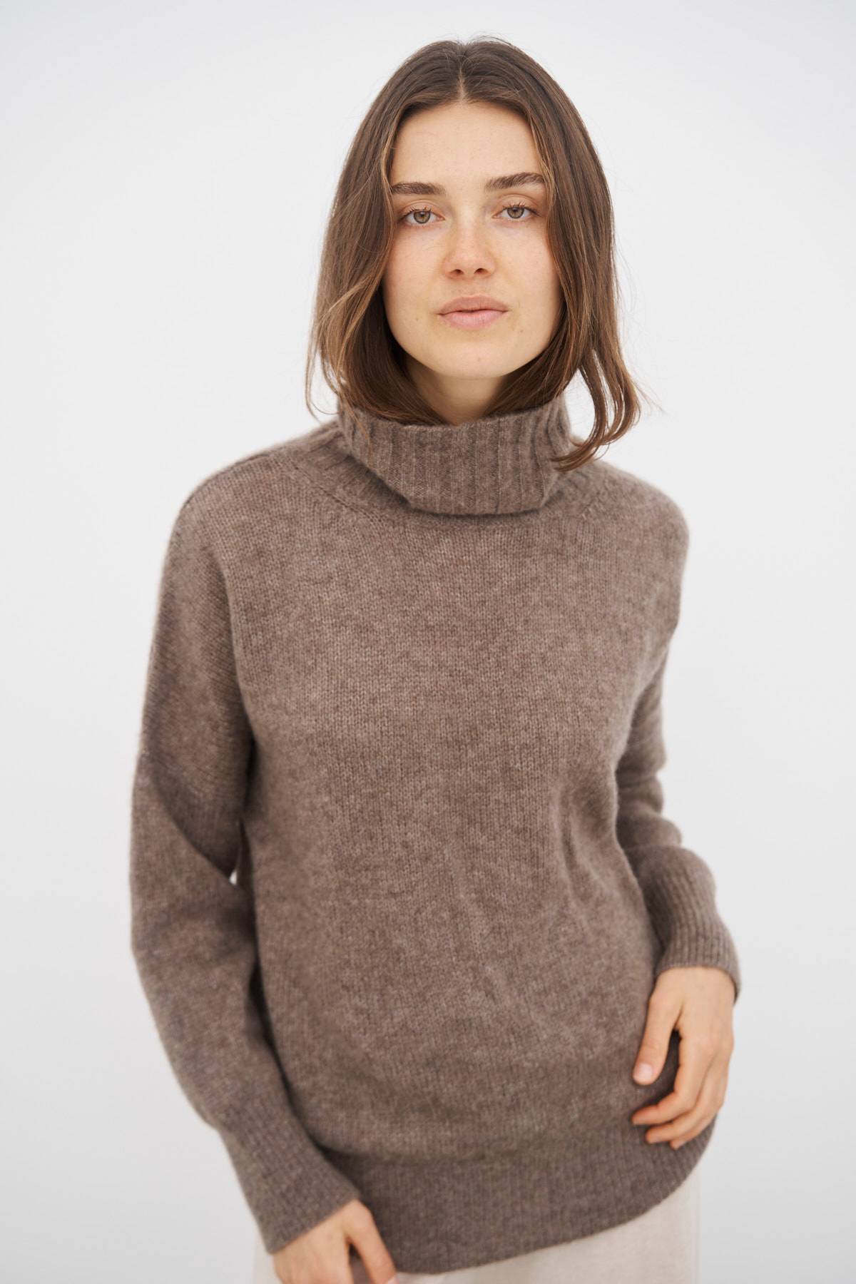care-by-me-hanne-rollkragenpullover-kaschmir-schwarz image 7