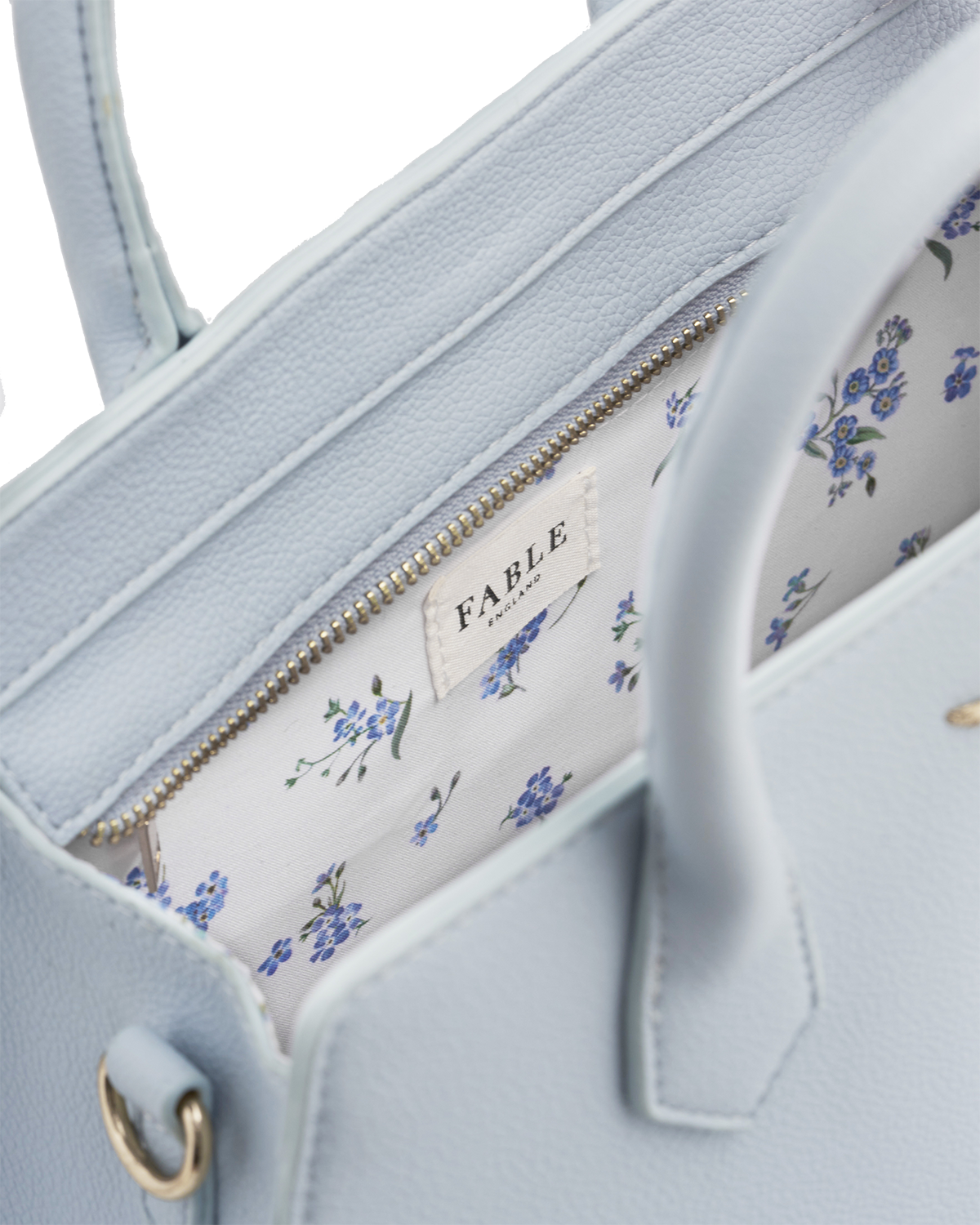 fable-england-tote-tasche-blau-mittel-kunstleder image 8