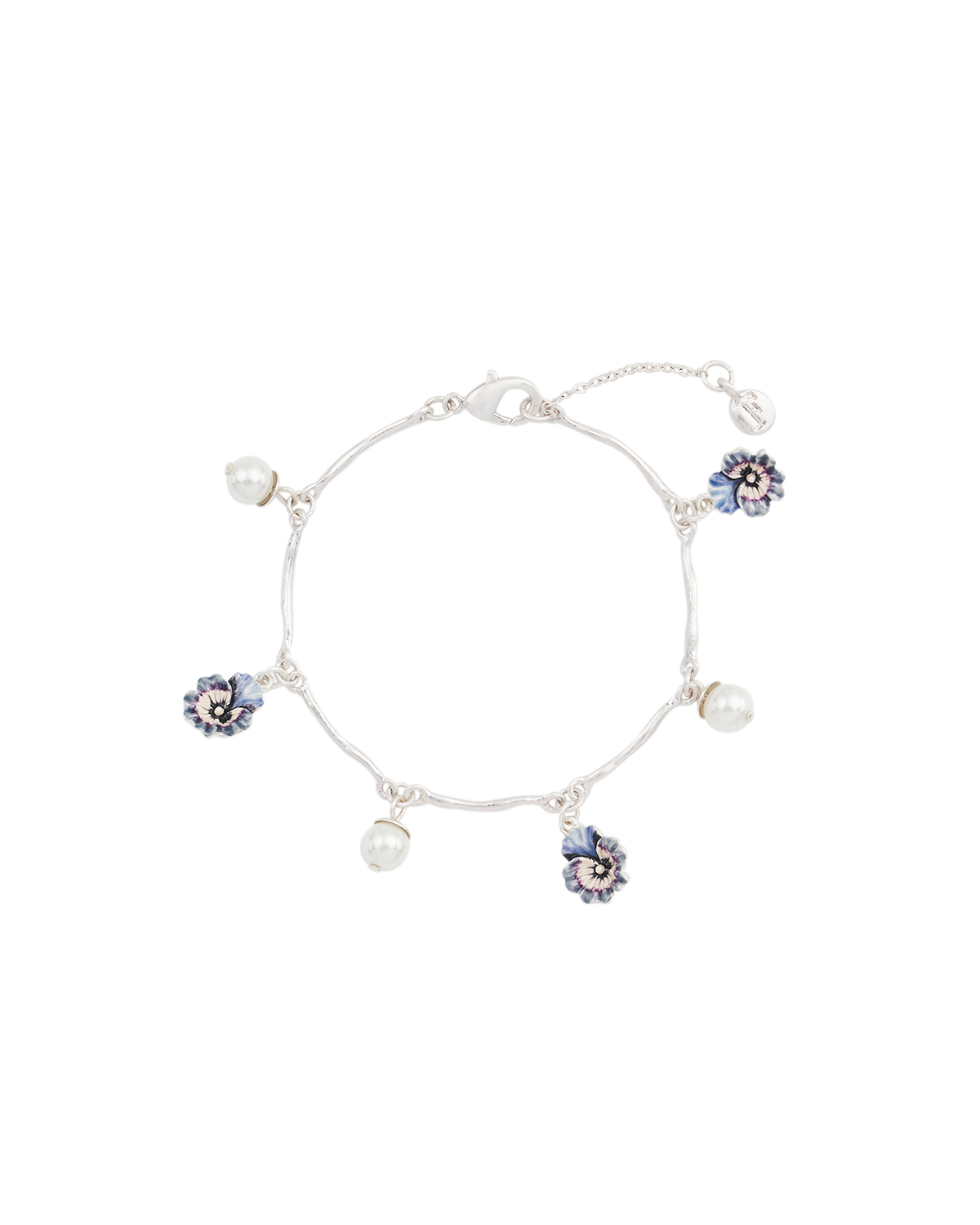 fable-england-pansy-schmuckset-silber-perle-kette-armband image 8