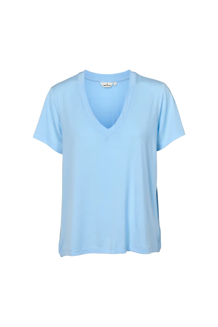 basic-apparel-joline-v-neck-langarmshirt-dutch-canal-tencel image 1