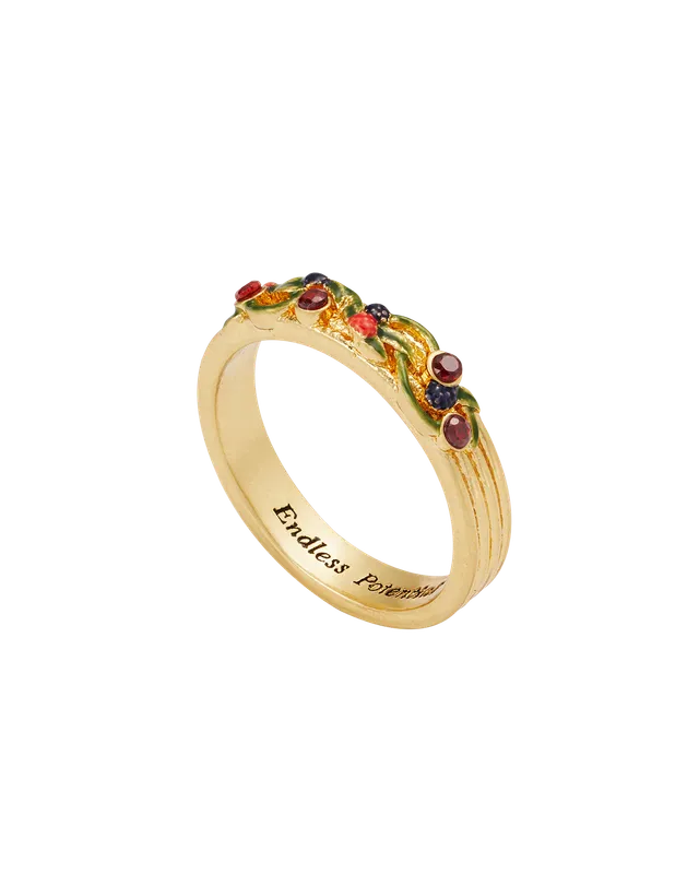 fable-england-orla-hedgerow-ring-beeren-gold image 1