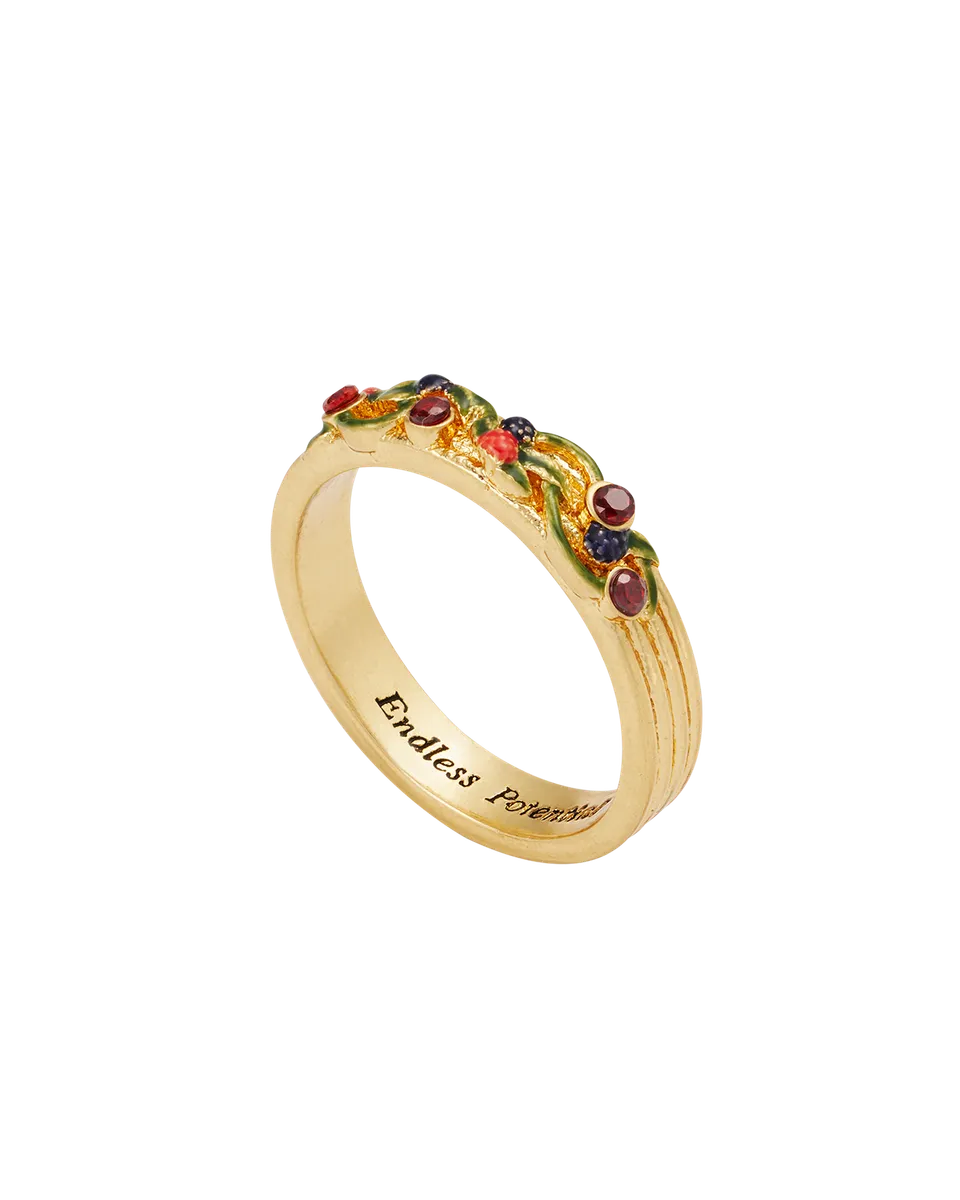 fable-england-orla-hedgerow-ring-beeren-gold image 1