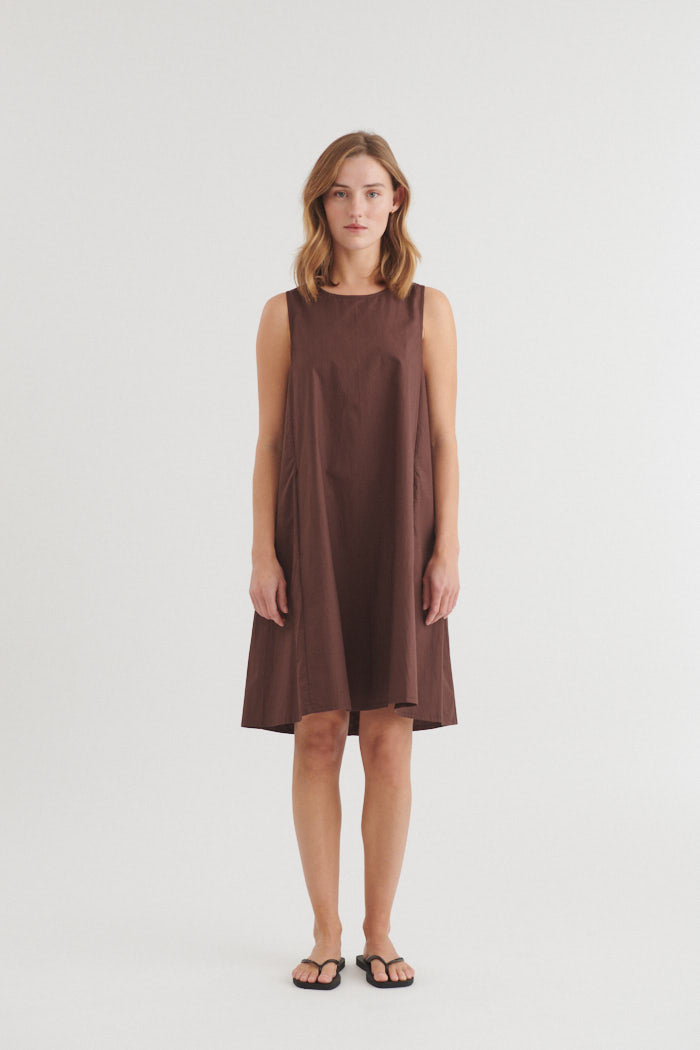 basic-apparel-ida-dress-kleid-chicory-coffee-bio-baumwolle image 1
