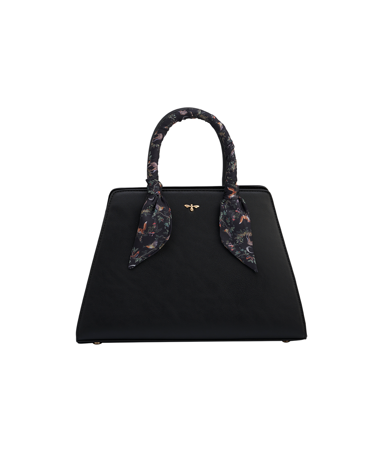 fable-england-grace-tote-tasche-schwarz-kunstleder image 1