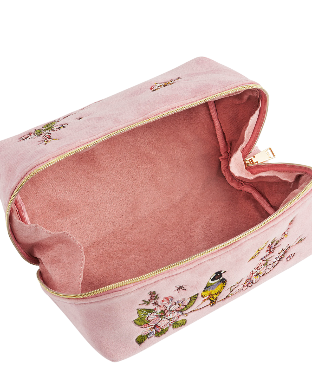 fable-england-pink-love-samt-kosmetiktasche-rosa image 6