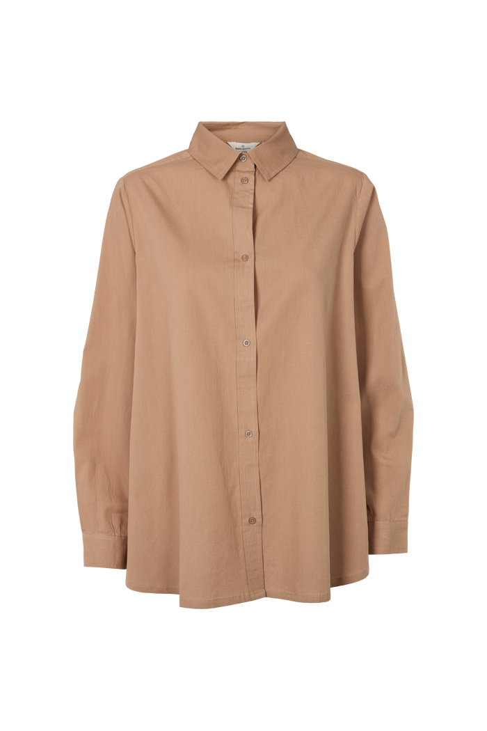 basic-apparel-silje-ls-shirt-baumwollbluse-portobella-bio-baumwolle image 6
