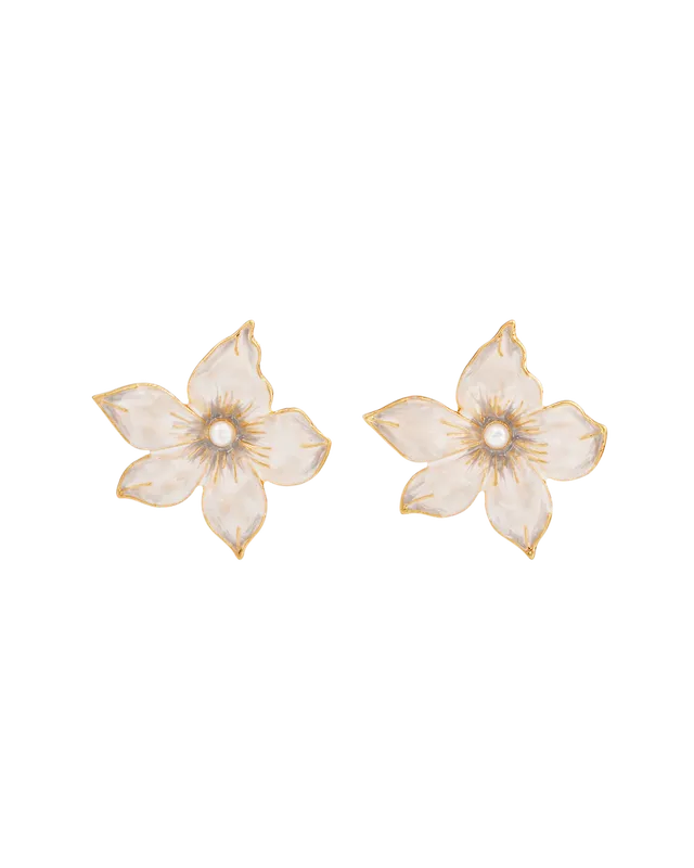 fable-england-jasmine-pearl-ohrstecker-gold-oversized-perle image 1