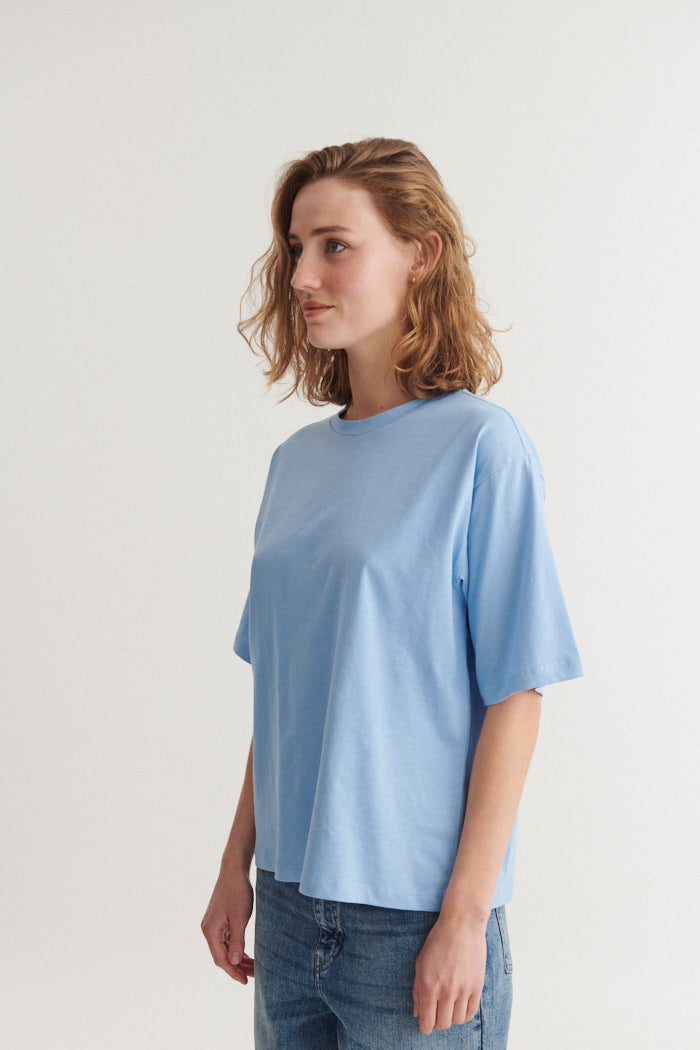 basic-apparel-raja-tee-t-shirt-frozen-fjord-bio-baumwolle image 2