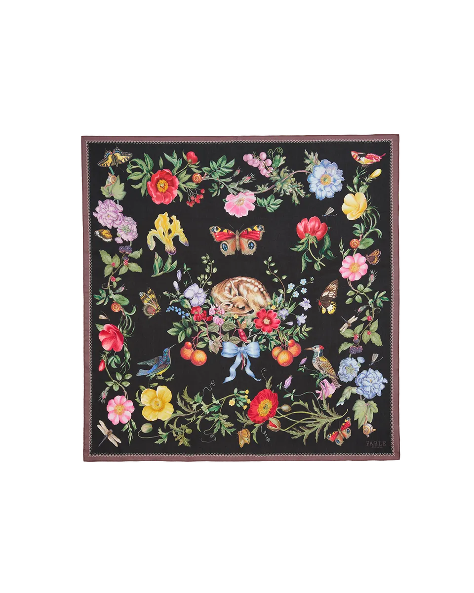 fable-england-alice-s-garden-tuch-seidenoptik-hirsch image 1