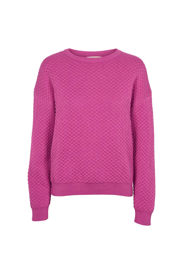 basic-apparel-lis-sweater-pullover-purple-orchid-bio-baumwolle image 1
