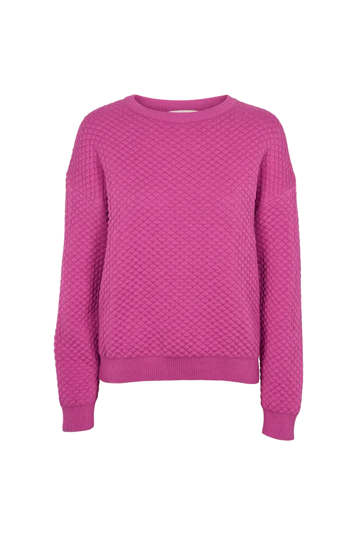basic-apparel-lis-sweater-pullover-purple-orchid-bio-baumwolle image 1
