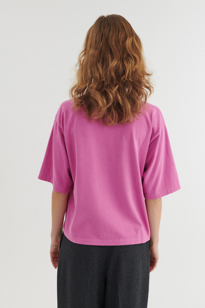 basic-apparel-boni-ss-t-shirt-purple-orchid-bio-baumwolle image 3