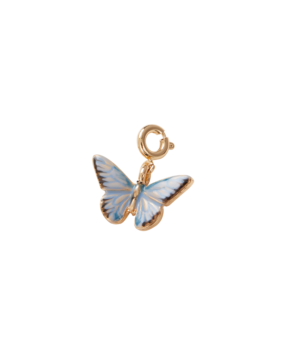 fable-england-enamel-blue-butterfly-charm-anh-nger-blau-emaille image 1
