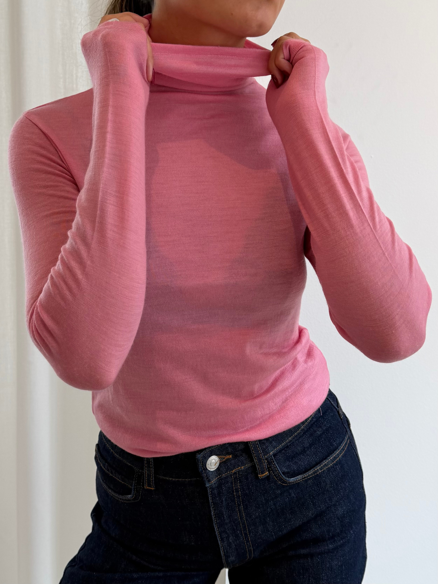 basic-apparel-rinja-t-neck-rollkragenshirt-cashmere-rose-wolle image 2