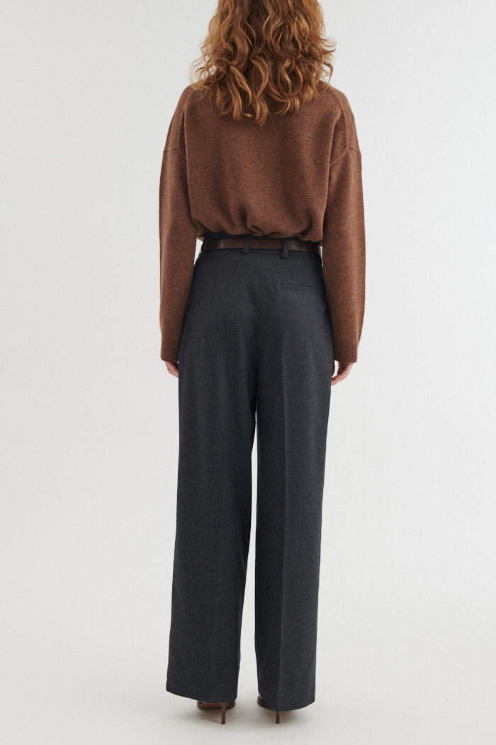 basic-apparel-marjo-pants-stoffhose-blackened-pearl image 4