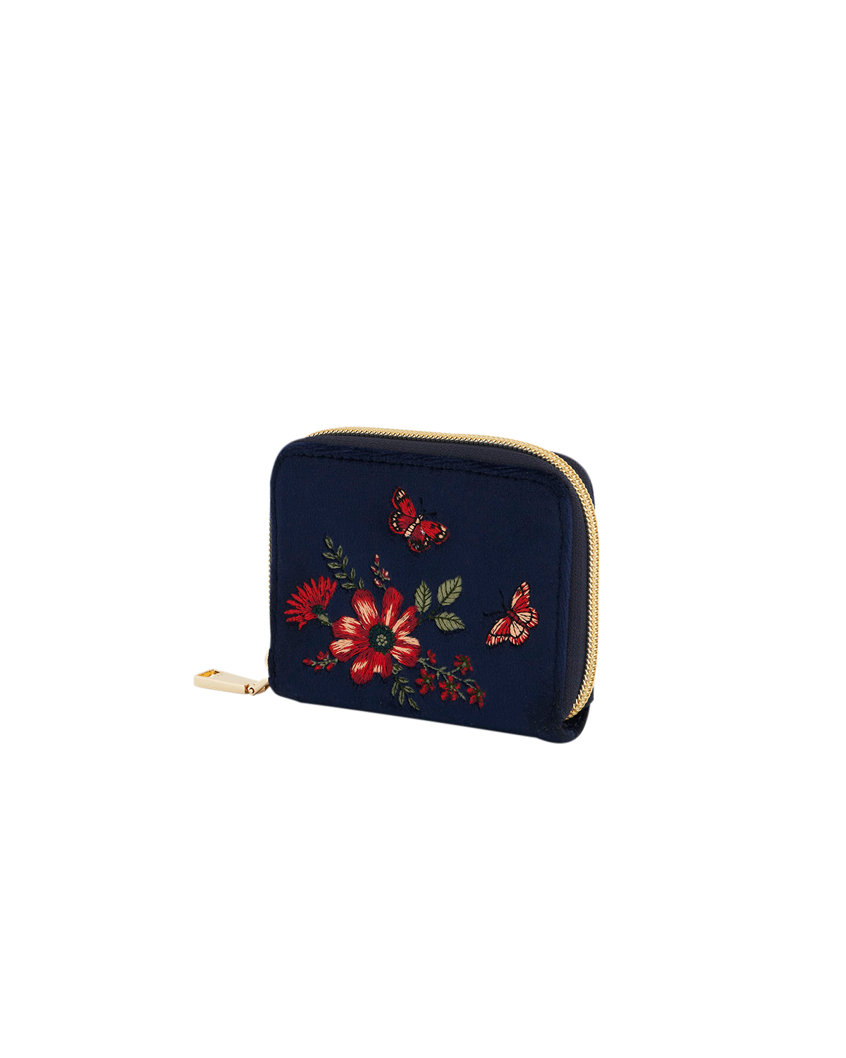 fable-england-accessories-navy-floral-samt-portemonnaie-klein image 5