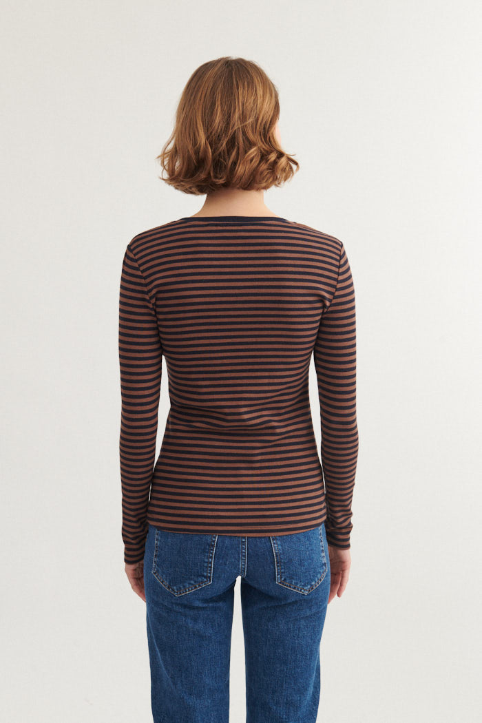 basic-apparel-ludmilla-ls-tee-langarmshirt-carafe-bio-ripp image 3