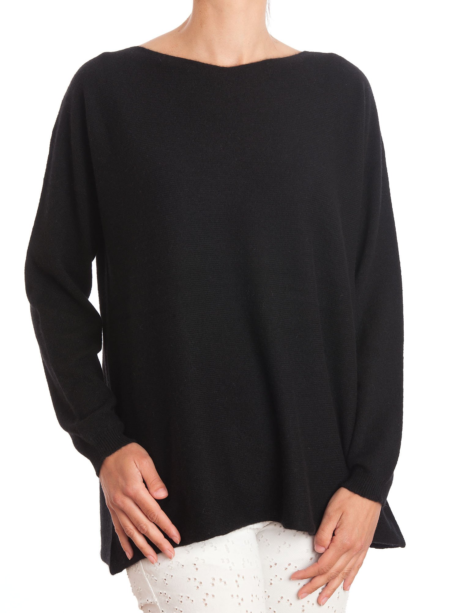 dalle-piane-cashmere-maxi-pullover-fuxia-100-kaschmir image 3