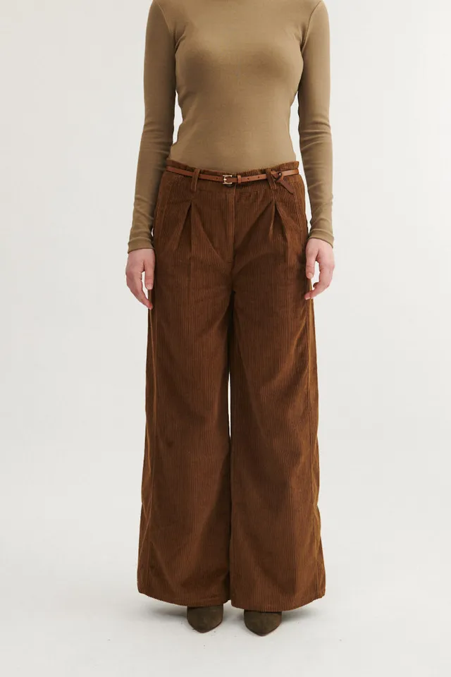 basic-apparel-isa-pants-cordhose-desert-palm-bio-baumwolle image 1
