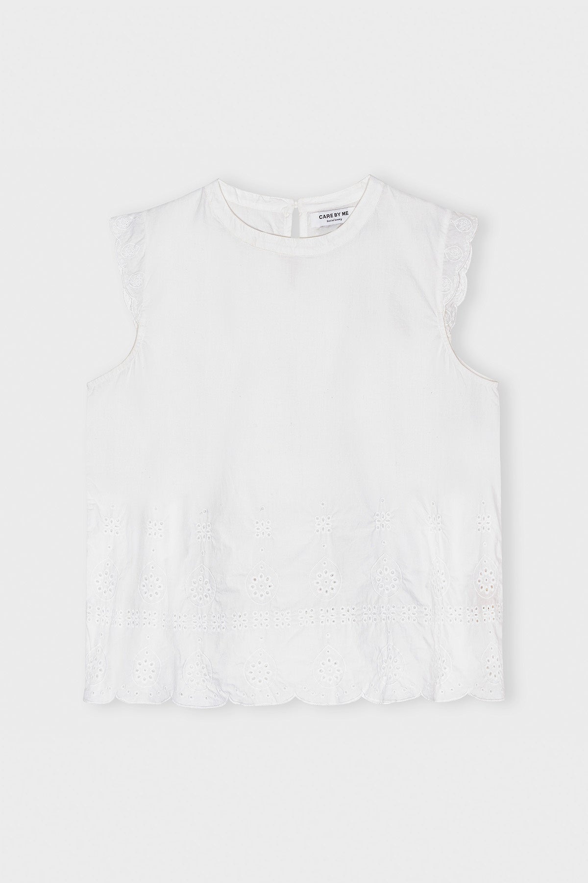 care-by-me-flora-leaf-top-baumwolltop-schwarz-s-spitze image 3