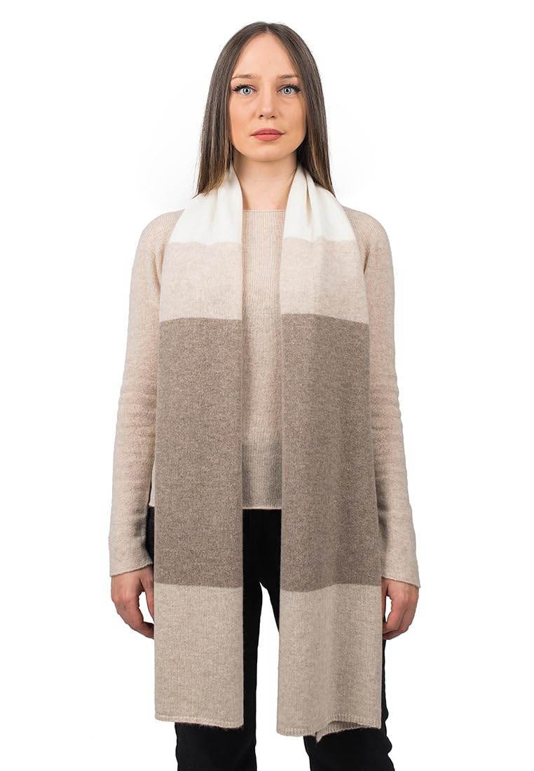 dalle-piane-cashmere-scarf-schal-bordeaux-grau-blau-kaschmir image 5