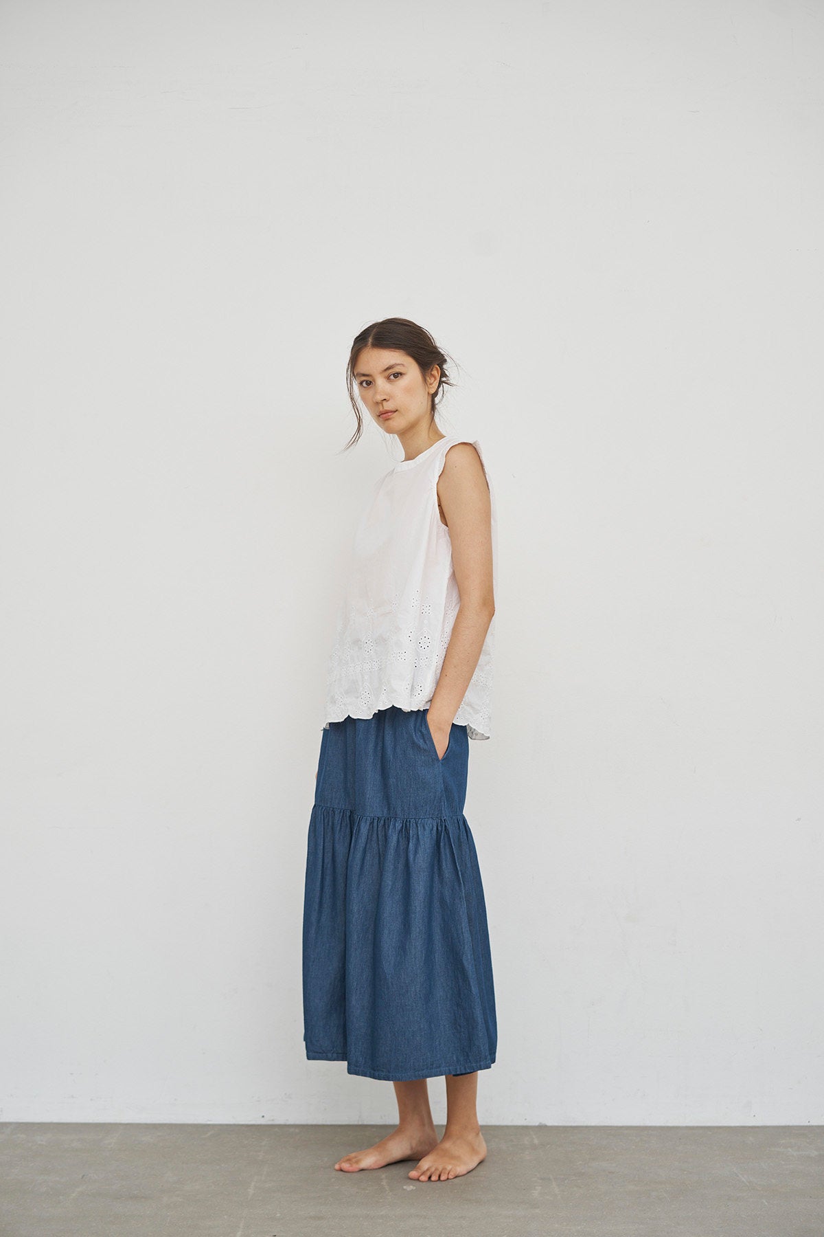 care-by-me-joy-rock-jeansrock-hellblau-bio-baumwolle image 2