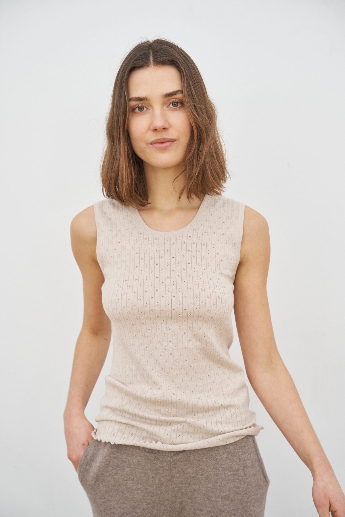 care-by-me-clara-top-damen-schwarz-seide-kaschmir-gr-s image 8