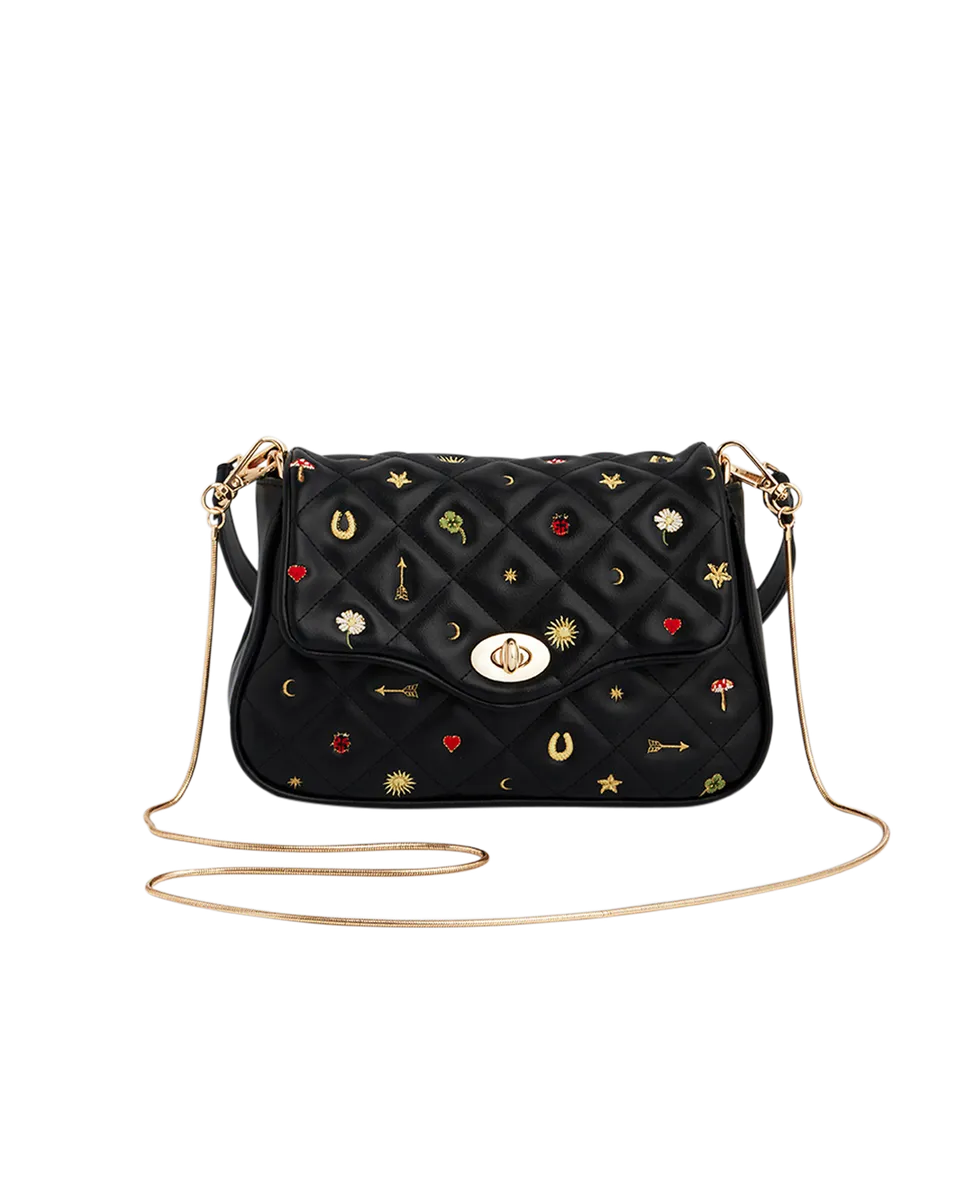 fable-england-mary-motif-quilted-crossbody-clutch-stern image 1