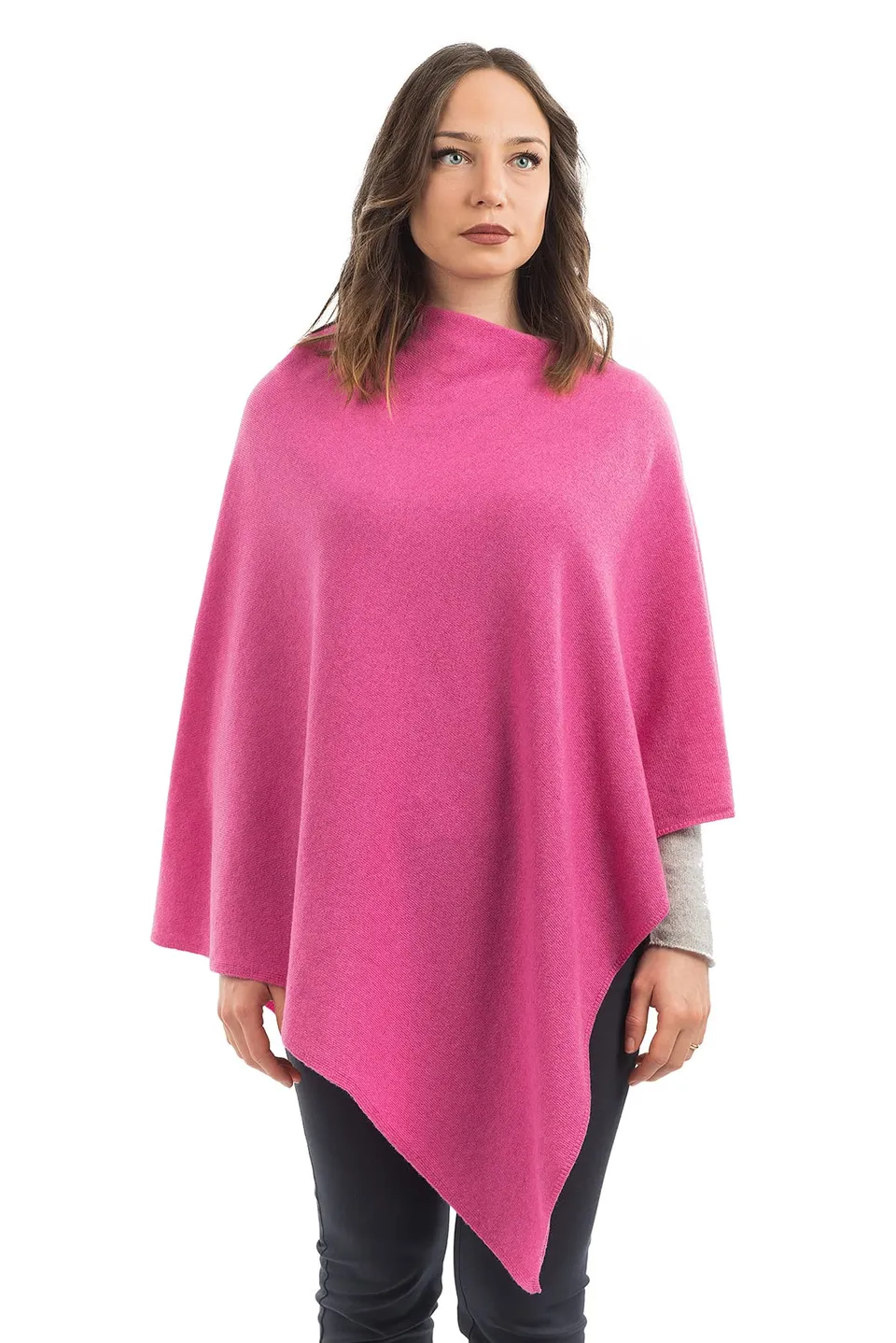 dalle-piane-cashmere-poncho-wollmix-made-in-italy-damen image 1