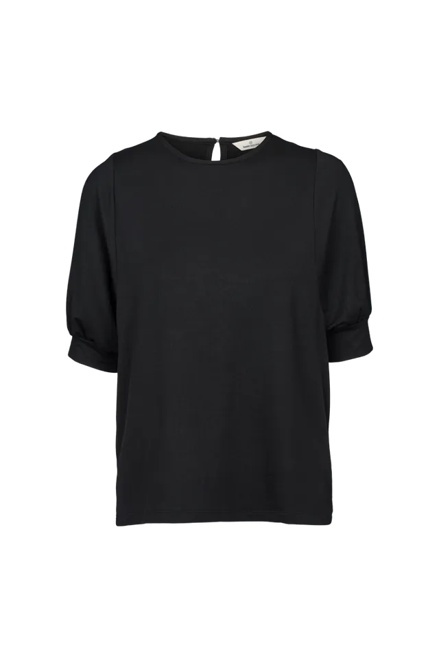 basic-apparel-sadie-bat-tee-t-shirt-schwarz-modal-mix image 1
