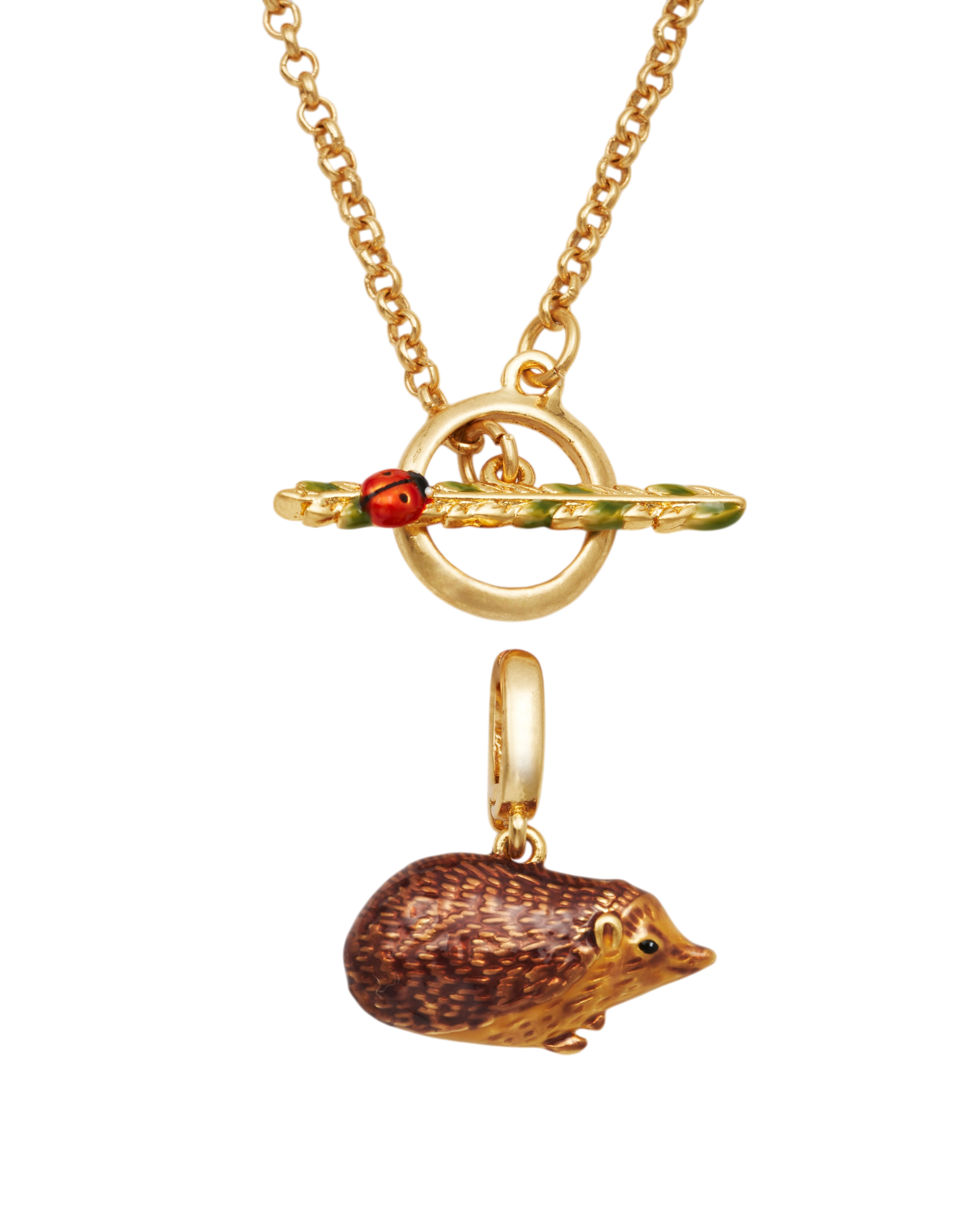 fable-england-ladybird-hedgehog-halskette-gold-marienk-fer image 6
