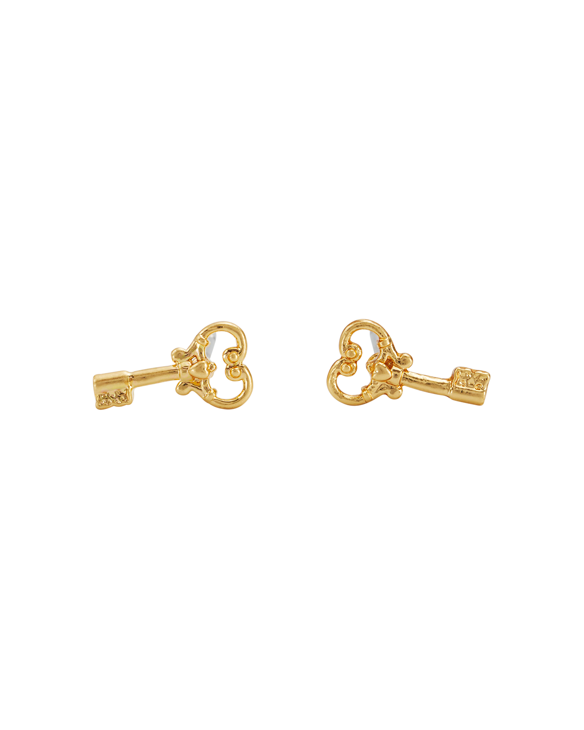 fable-england-jewellery-key-ohrstecker-gold image 1