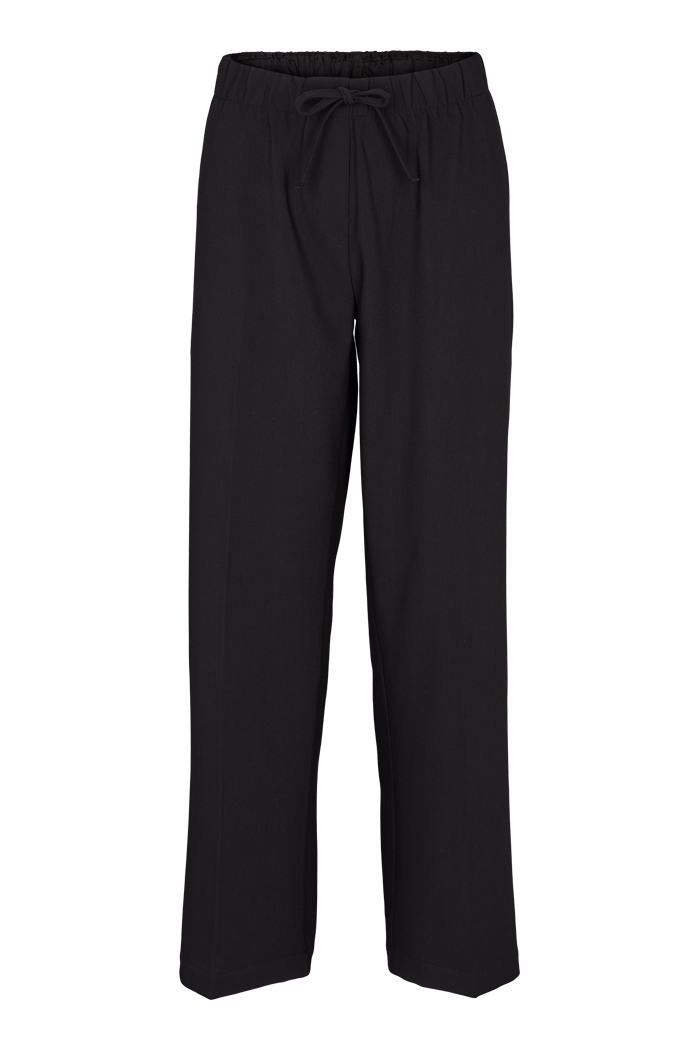 basic-apparel-sage-loose-pants-anzughose-schwarz-weit image 1