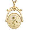 fable-england-jewellery-a-initial-anemone-halskette-gold image 4